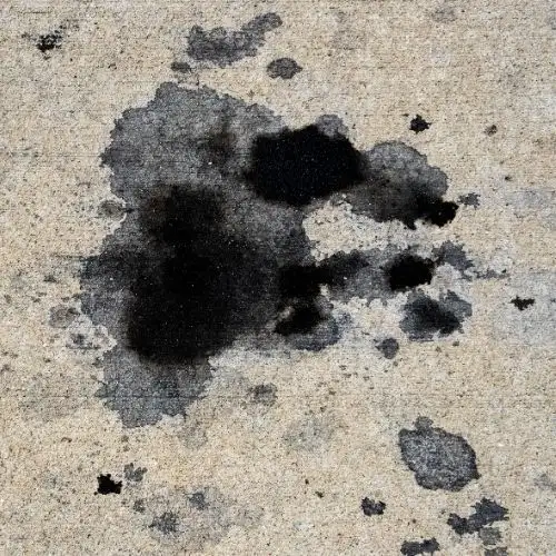 Oil Stained